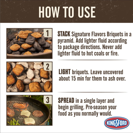 Kingsford 12 lbs. BBQ Smoker Charcoal Briquettes with Basil Sage Thyme and Oak Wood