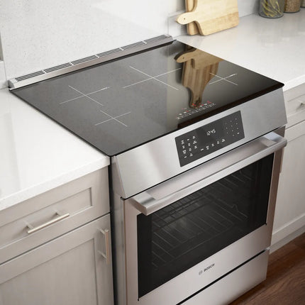Bosch 800 Series Induction Slide-in Range 30'' Stainless Steel HII8057U