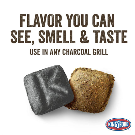 Kingsford 12 lbs. BBQ Smoker Charcoal Briquettes with Basil Sage Thyme and Oak Wood