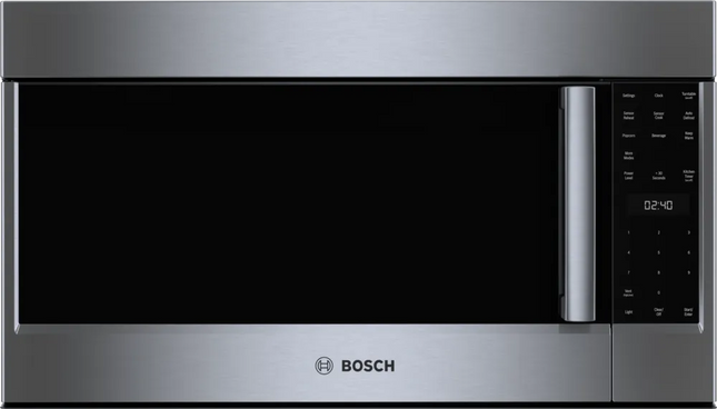 Bosch 500 Series 30 in. 2.1 cu. ft. Over the Range Microwave in Stainless Steel HMV5053C