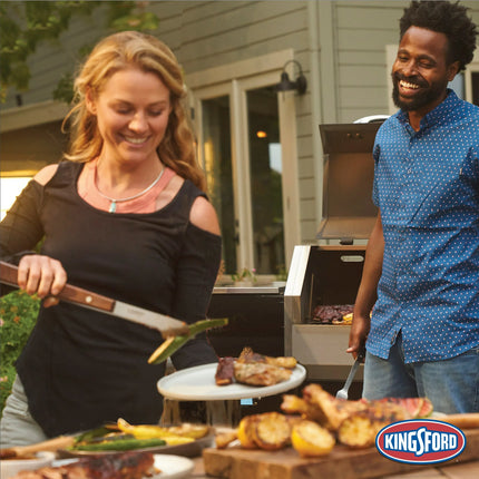 Kingsford 12 lbs. BBQ Smoker Charcoal Briquettes with Basil Sage Thyme and Oak Wood