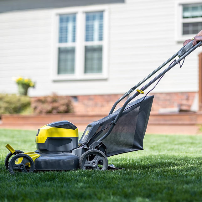 PowerSmart Cordless Lawn Mower 17 Inch 3-in-1 with 40V 4.0Ah Lithium-ion Battery and Charger