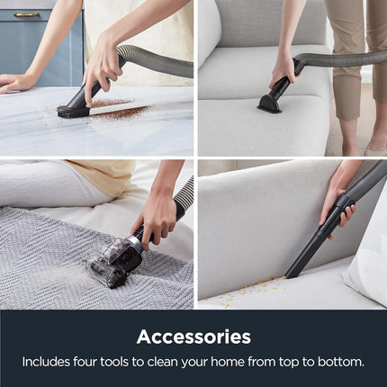 Eureka Powerful Bagless Upright Vacuum Cleaners for Home Pets, Lightweight Household Vacuum Cleaner for Carpet and Hard Floor, PowerSpeed NEU280C with Pet Turbo Brush, Blue