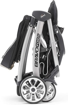 Chicco BravoFor2 Double Stroller Stand/Sit, Iron