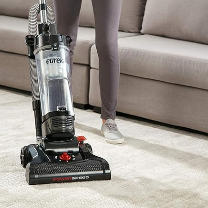 Eureka NEU180A Lightweight Powerful Upright, Pet Hair Vacuum Cleaner for Home, Graphite
