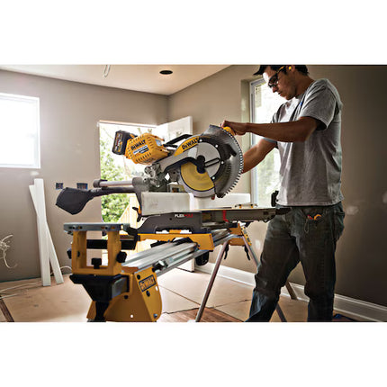 120V MAX* 12 in. Cordless Double-Bevel Compound Sliding Miter Saw Kit DHS790AT2