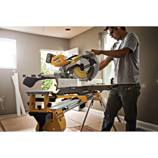 120V MAX* 12 in. Cordless Double-Bevel Compound Sliding Miter Saw Kit DHS790AT2
