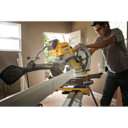120V MAX* 12 in. Cordless Double-Bevel Compound Sliding Miter Saw Kit DHS790AT2