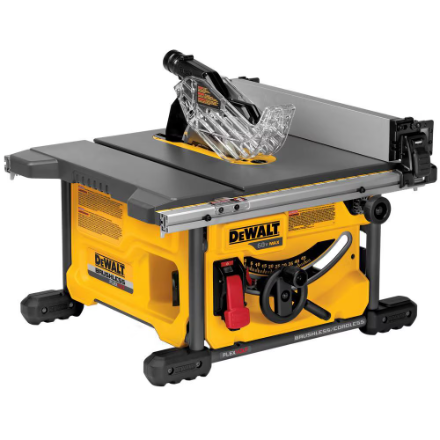 DEWALT 60V MAX FLEXVOLT Lithium-Ion Cordless Brushless 8-1/4-inch Table Saw (Tool-Only) Model # DCS7485B