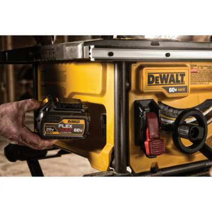 DEWALT 60V MAX FLEXVOLT Lithium-Ion Cordless Brushless 8-1/4-inch Table Saw (Tool-Only) Model # DCS7485B