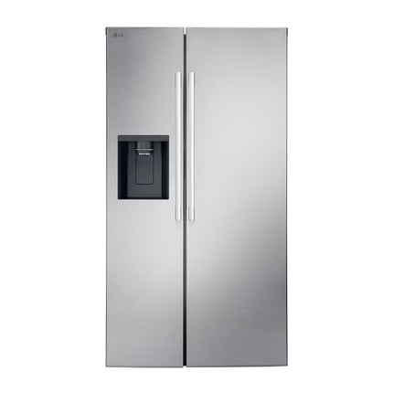LG 36" 27 cu.ft. Standard-Depth Side by Side Refrigerator | Ice & Water Dispenser | LS27T3230S