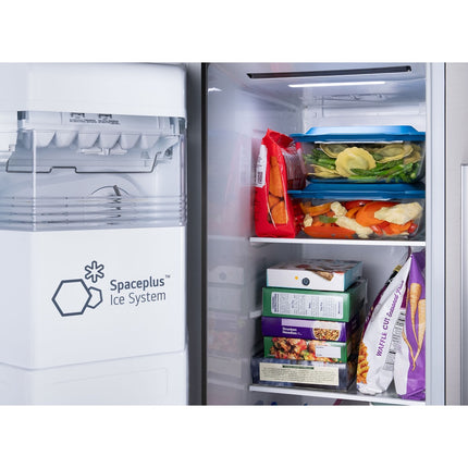 LG 36" 27 cu.ft. Standard-Depth Side by Side Refrigerator | Ice & Water Dispenser | LS27T3230S