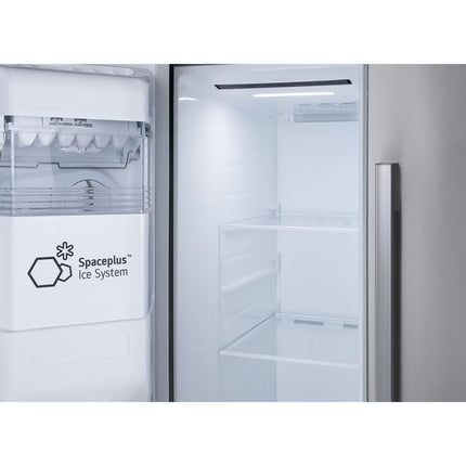 LG 36" 27 cu.ft. Standard-Depth Side by Side Refrigerator | Ice & Water Dispenser | LS27T3230S